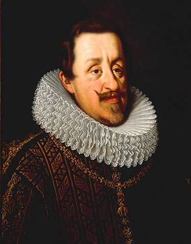 Ferdinand II. von Habsburg, römisch-deutscher Kaiser 1619–1637 Gemälde von Justus Sustermanns, 1623 (Quelle: Public Domain, via Wikimedia Commons)